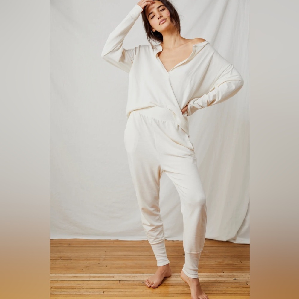Free People NWT Cozy Cool Girl Lounge Set Size M